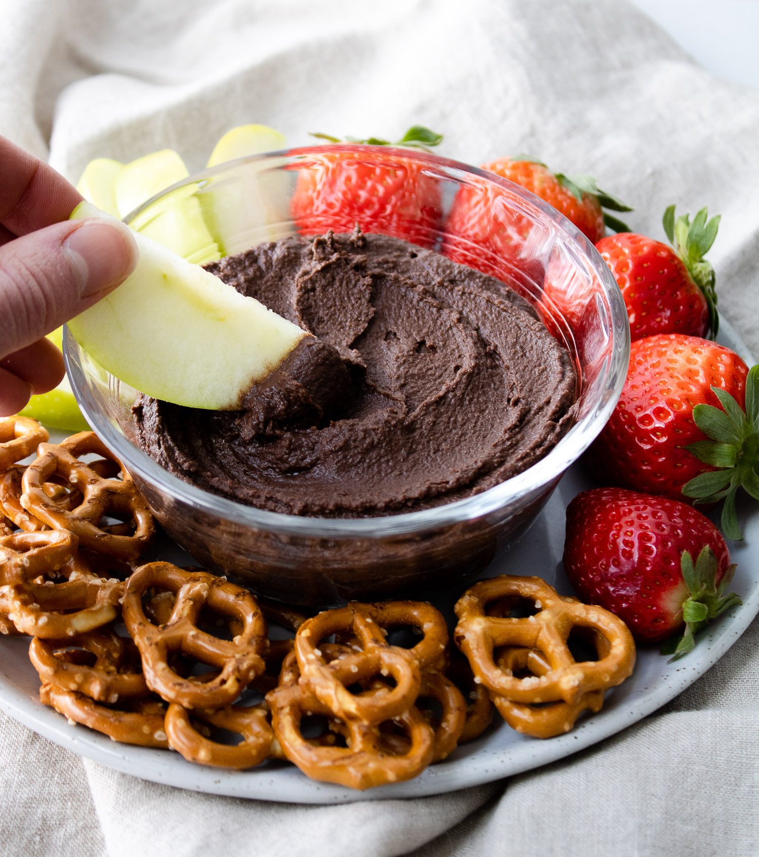 Healthy Chocolate Hummus